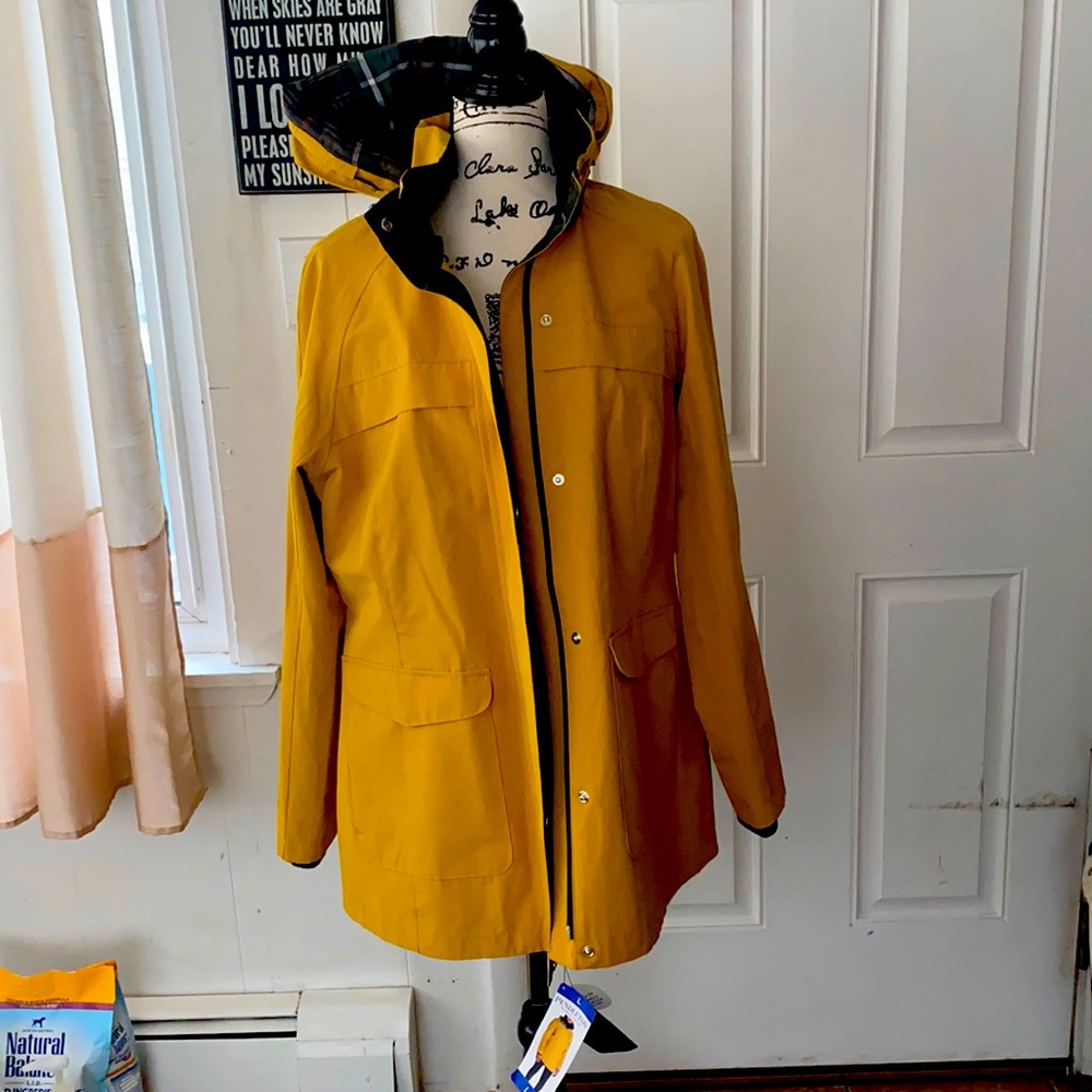 Pendleton Yellow Rain Coat NWT